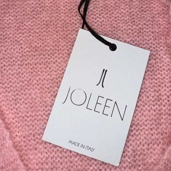 Joleen Women's Cardigan Sweater Sweater Long Sleeve Open Front Cardigan V-N Pink - Picture 2 of 5